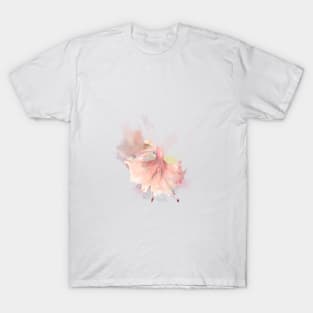 Pink Abstract Ballerina T-Shirt